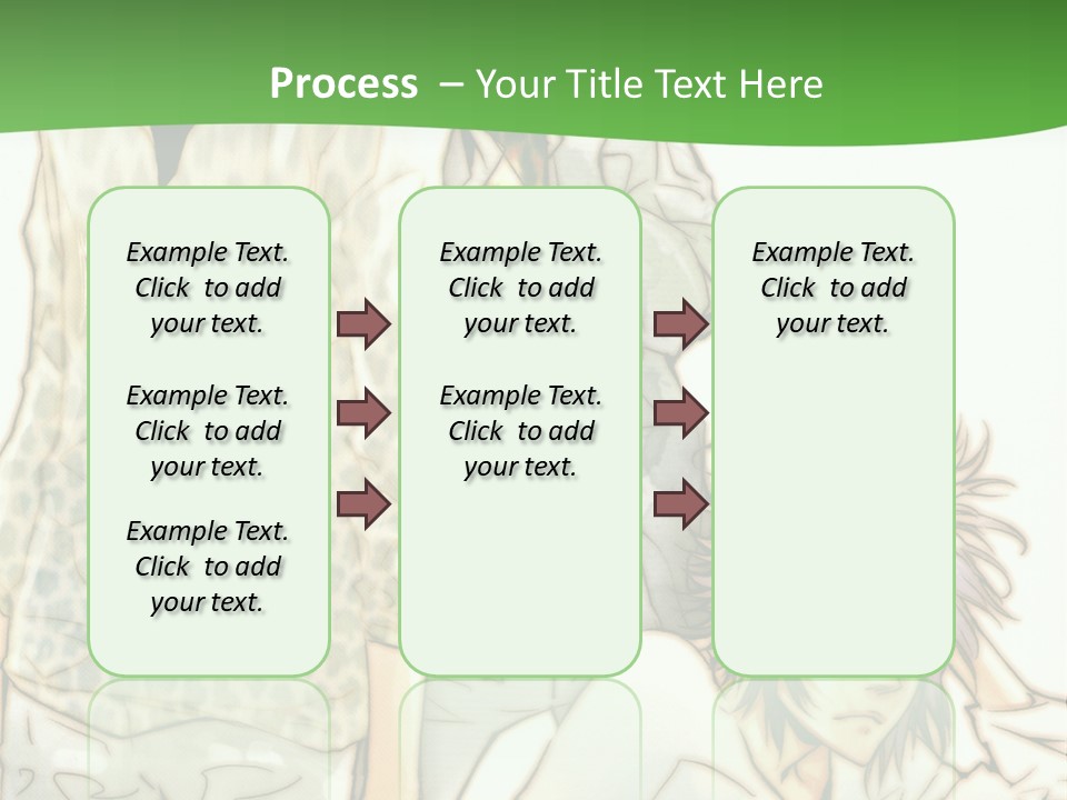 A Group Of People Standing Next To Each Other PowerPoint Template