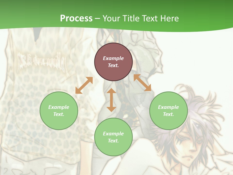 A Group Of People Standing Next To Each Other PowerPoint Template