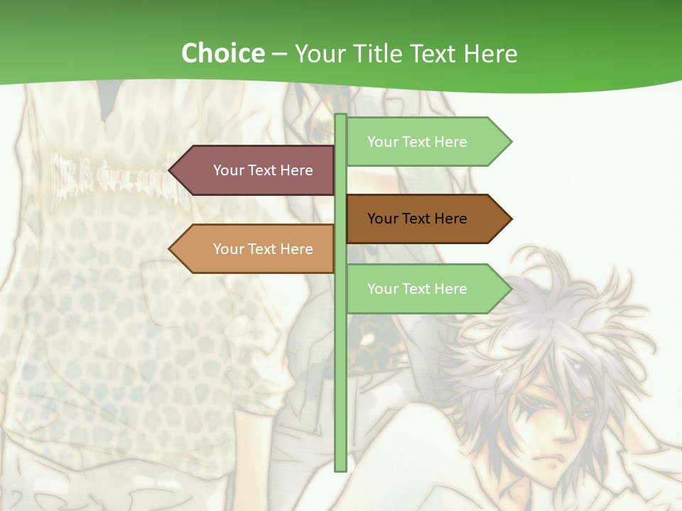 A Group Of People Standing Next To Each Other PowerPoint Template
