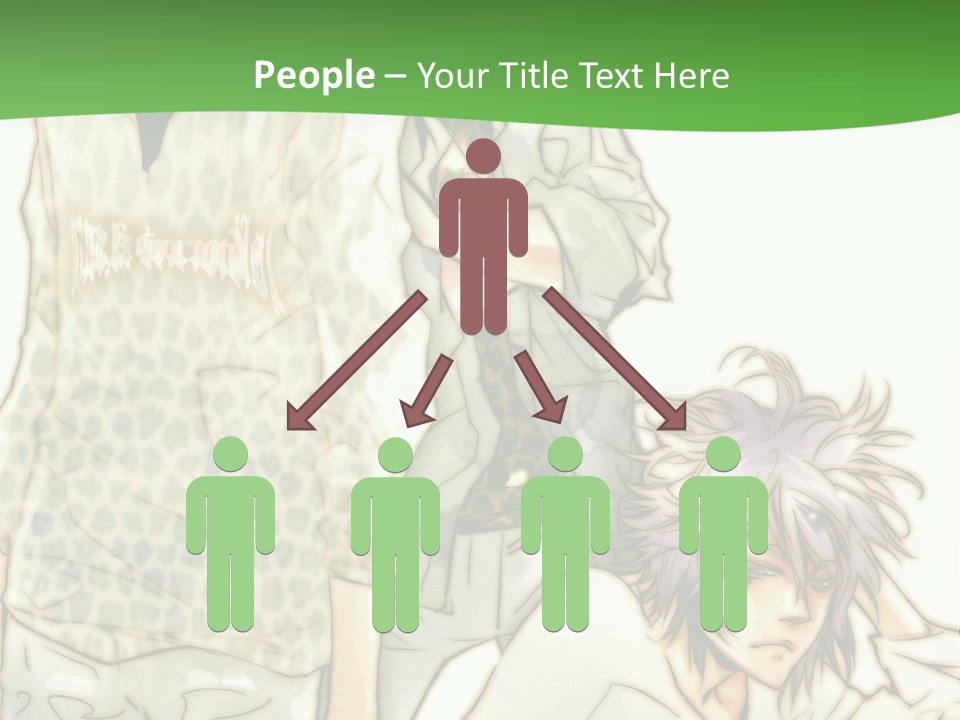 A Group Of People Standing Next To Each Other PowerPoint Template