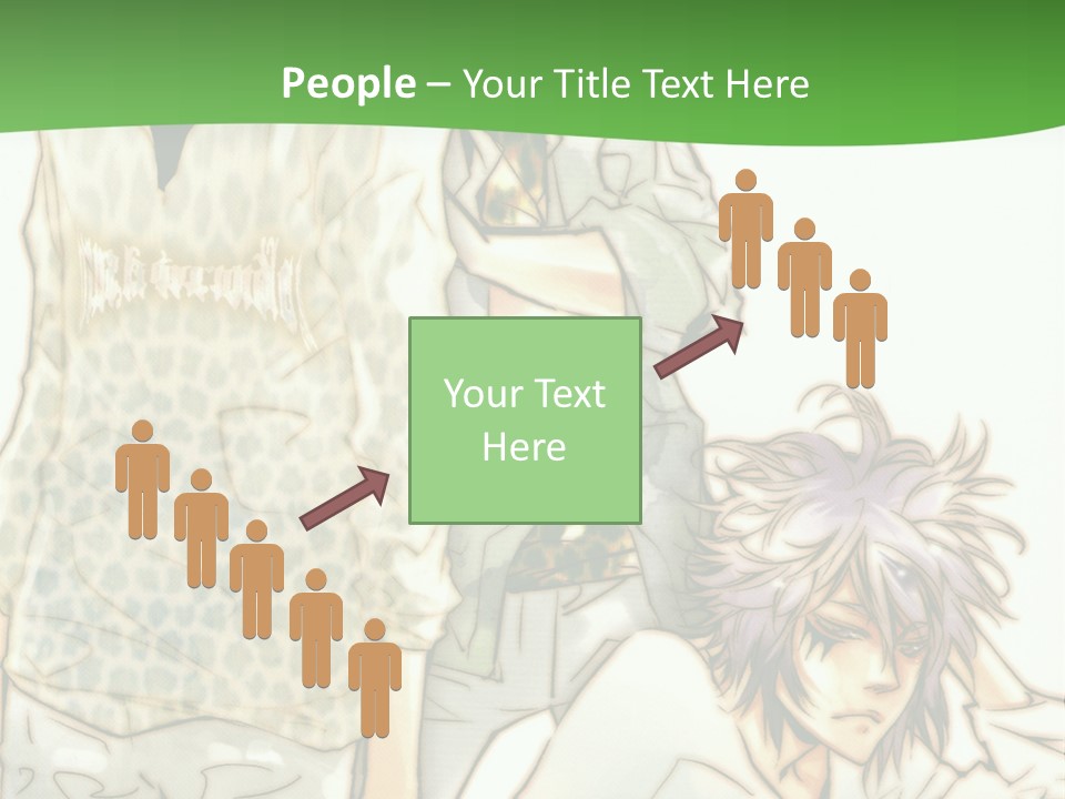 A Group Of People Standing Next To Each Other PowerPoint Template