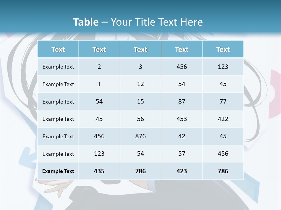 A Woman With Long Black Hair Is Posing For A Picture PowerPoint Template