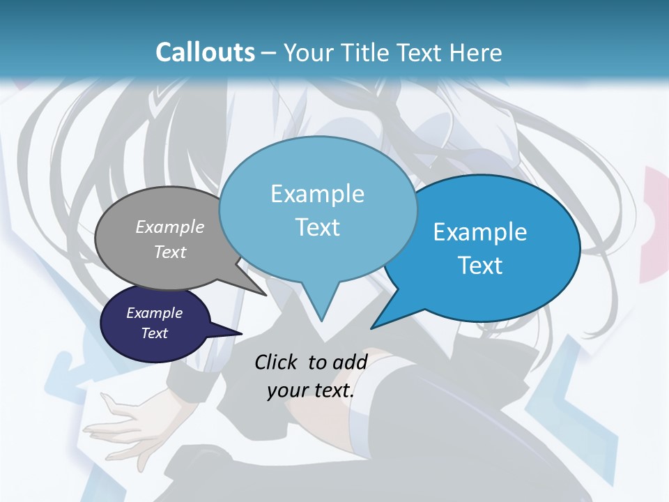 A Woman With Long Black Hair Is Posing For A Picture PowerPoint Template