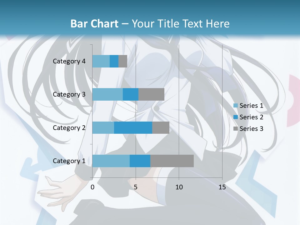 A Woman With Long Black Hair Is Posing For A Picture PowerPoint Template