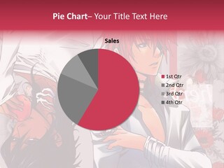 A Couple Of Anime Characters With Red Hair PowerPoint Template