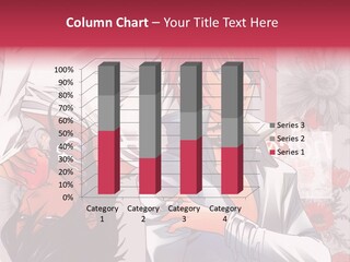 A Couple Of Anime Characters With Red Hair PowerPoint Template