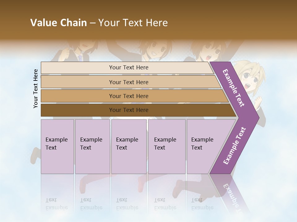 A Group Of People Jumping In The Air PowerPoint Template