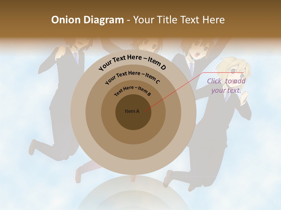 A Group Of People Jumping In The Air PowerPoint Template