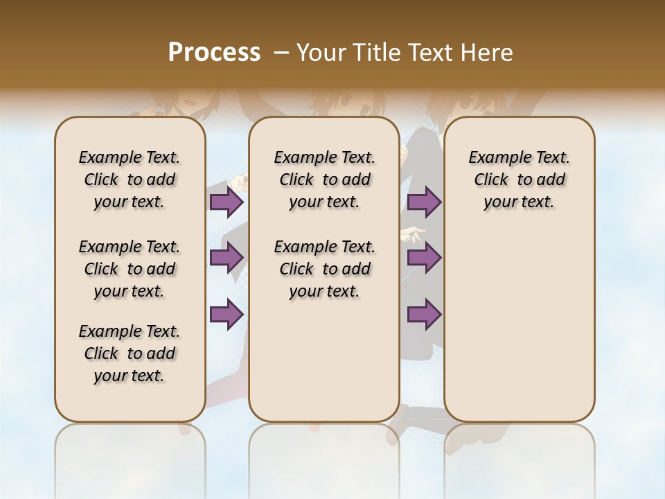 A Group Of People Jumping In The Air PowerPoint Template