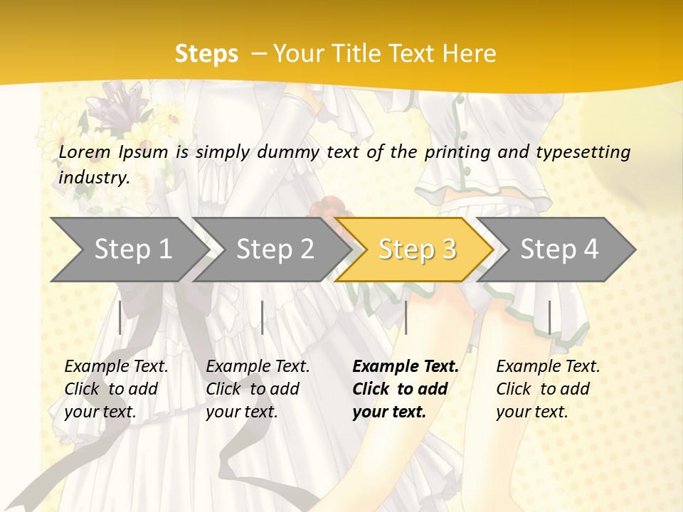 A Woman In A White Dress Holding A Tennis Racket PowerPoint Template