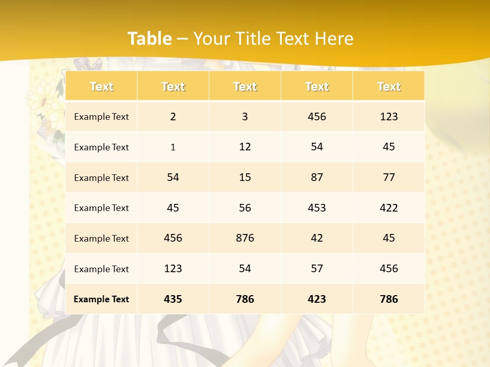 A Woman In A White Dress Holding A Tennis Racket PowerPoint Template