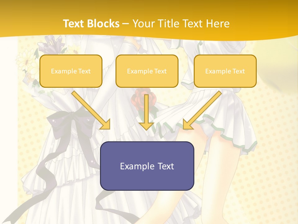A Woman In A White Dress Holding A Tennis Racket PowerPoint Template