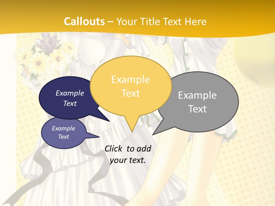 A Woman In A White Dress Holding A Tennis Racket PowerPoint Template