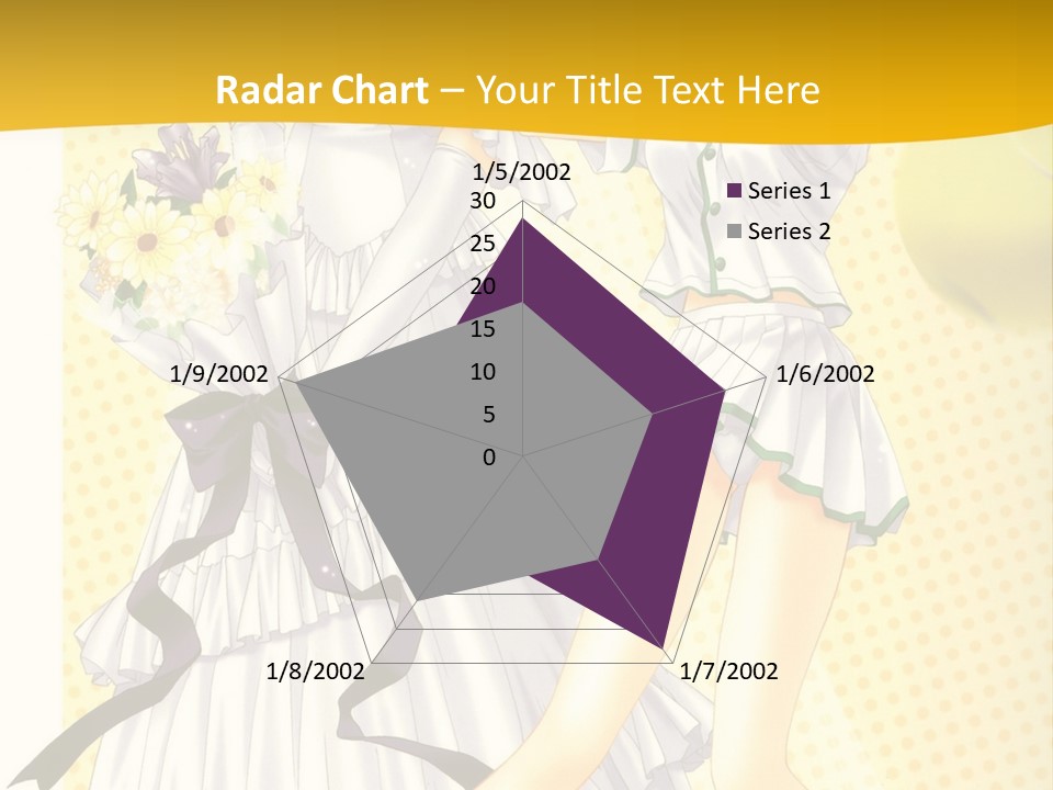 A Woman In A White Dress Holding A Tennis Racket PowerPoint Template