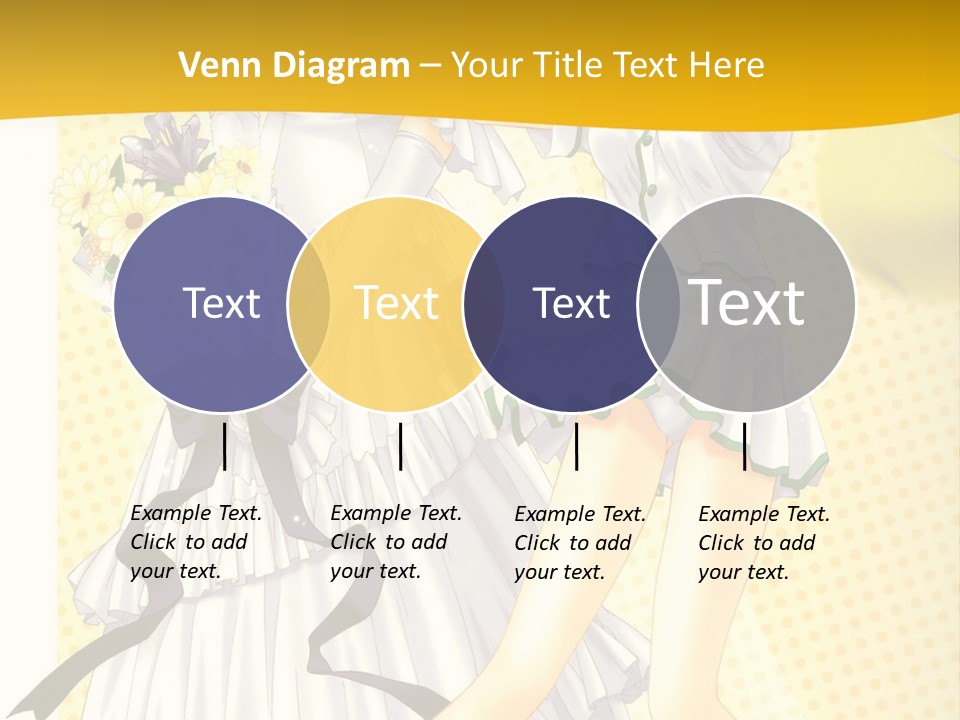 A Woman In A White Dress Holding A Tennis Racket PowerPoint Template