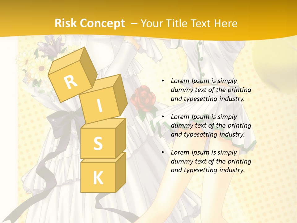 A Woman In A White Dress Holding A Tennis Racket PowerPoint Template