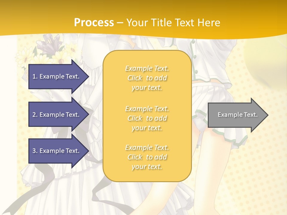 A Woman In A White Dress Holding A Tennis Racket PowerPoint Template