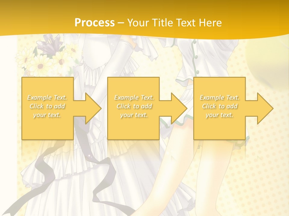 A Woman In A White Dress Holding A Tennis Racket PowerPoint Template