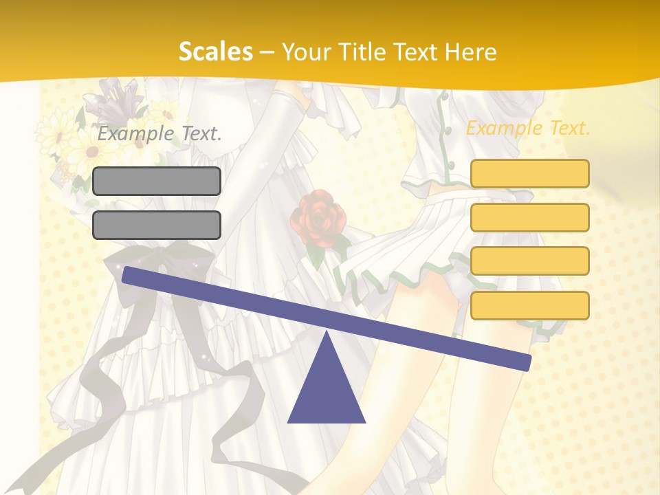 A Woman In A White Dress Holding A Tennis Racket PowerPoint Template