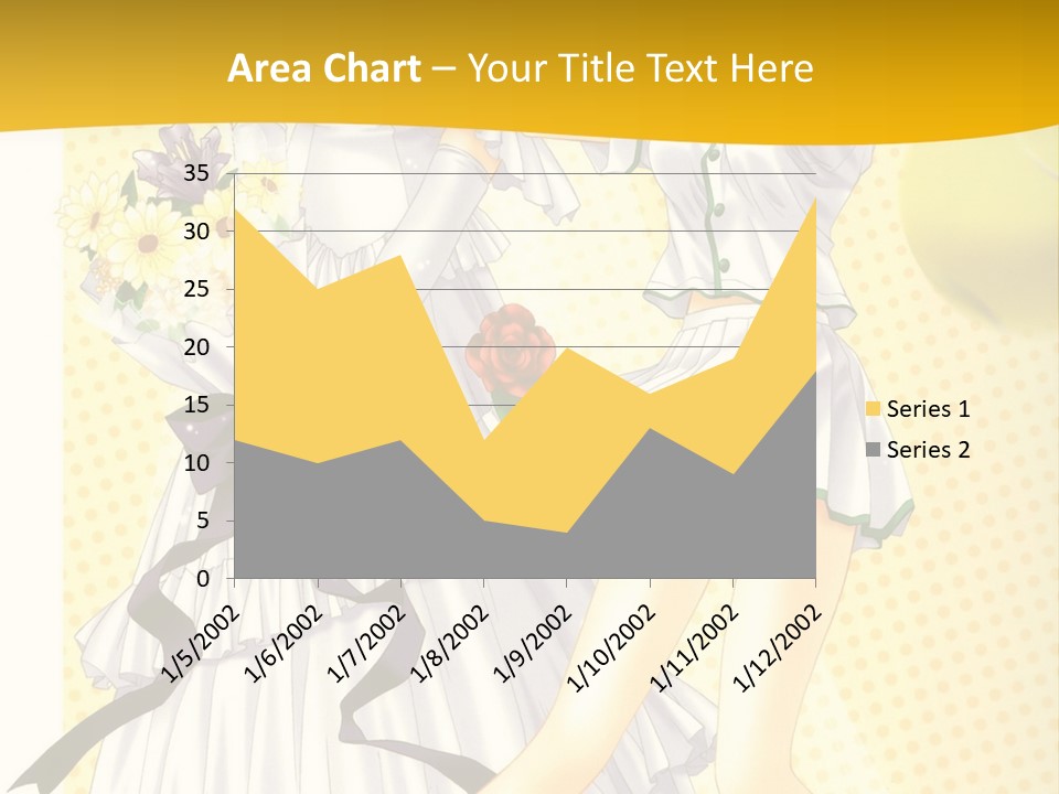A Woman In A White Dress Holding A Tennis Racket PowerPoint Template