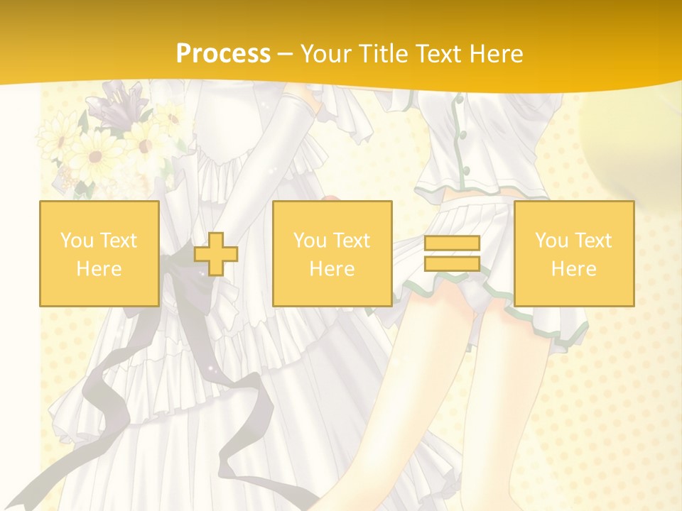 A Woman In A White Dress Holding A Tennis Racket PowerPoint Template