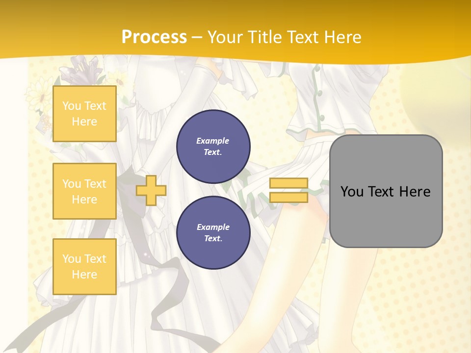 A Woman In A White Dress Holding A Tennis Racket PowerPoint Template