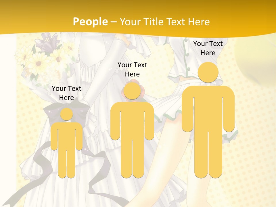 A Woman In A White Dress Holding A Tennis Racket PowerPoint Template