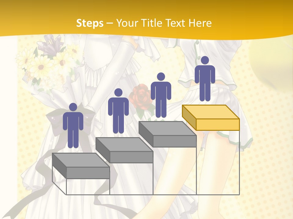 A Woman In A White Dress Holding A Tennis Racket PowerPoint Template