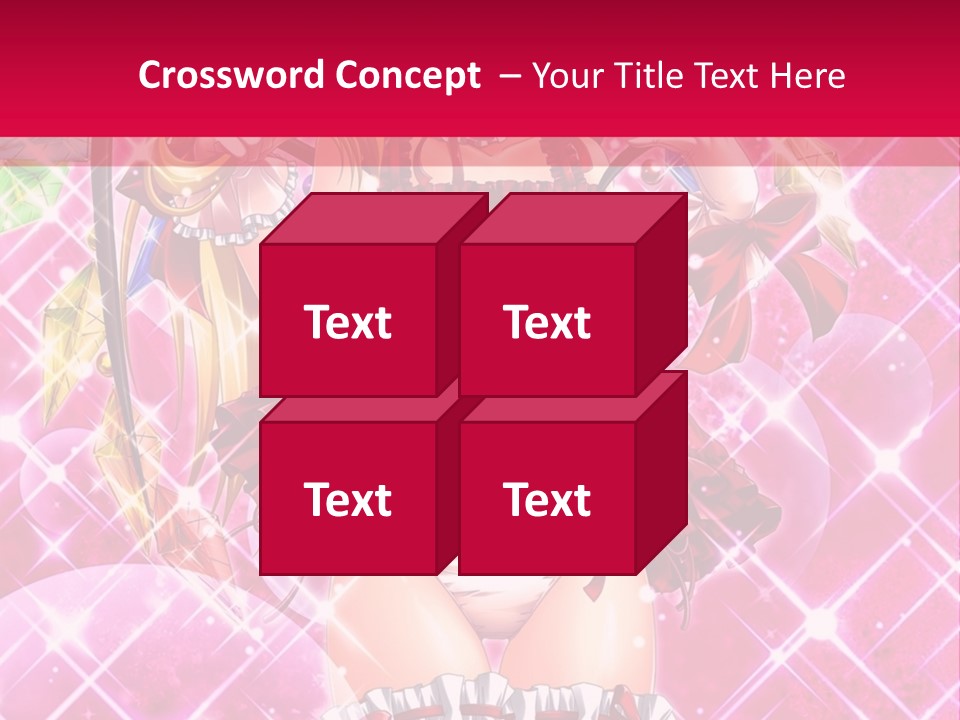 A Girl In A Pink Dress With A Hat On Her Head PowerPoint Template