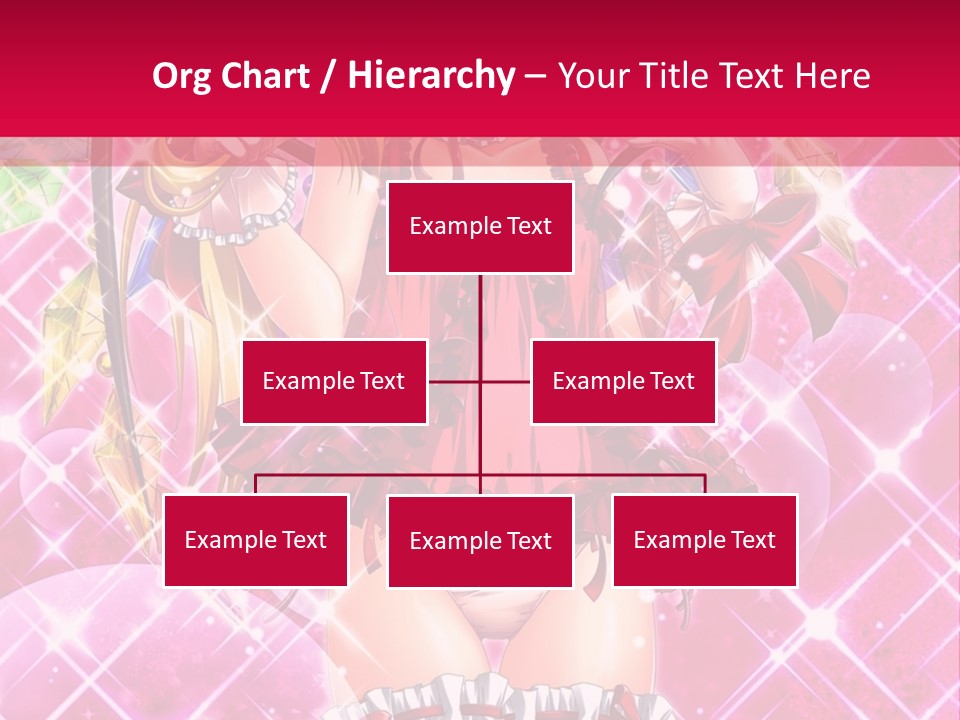 A Girl In A Pink Dress With A Hat On Her Head PowerPoint Template