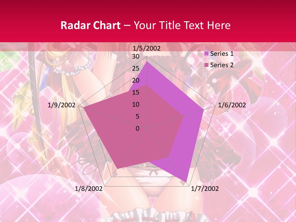 A Girl In A Pink Dress With A Hat On Her Head PowerPoint Template