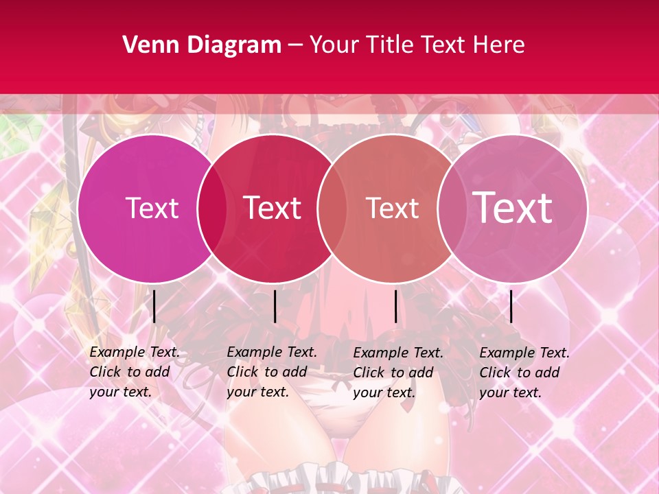 A Girl In A Pink Dress With A Hat On Her Head PowerPoint Template