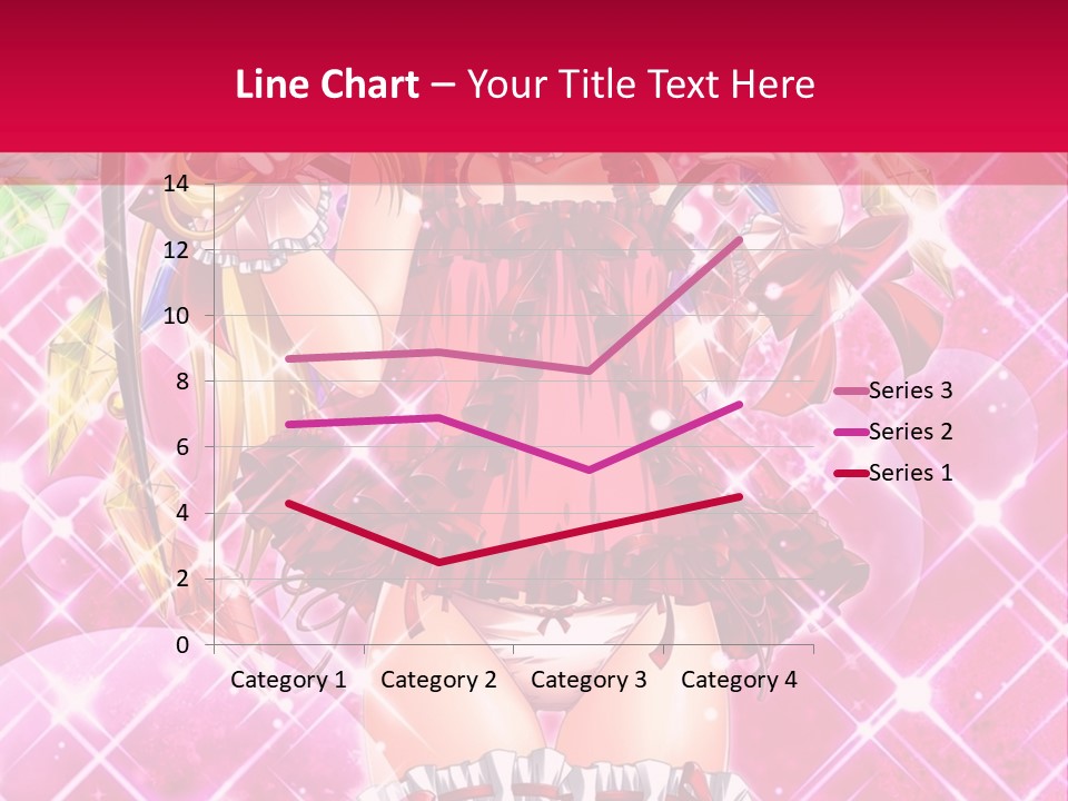 A Girl In A Pink Dress With A Hat On Her Head PowerPoint Template