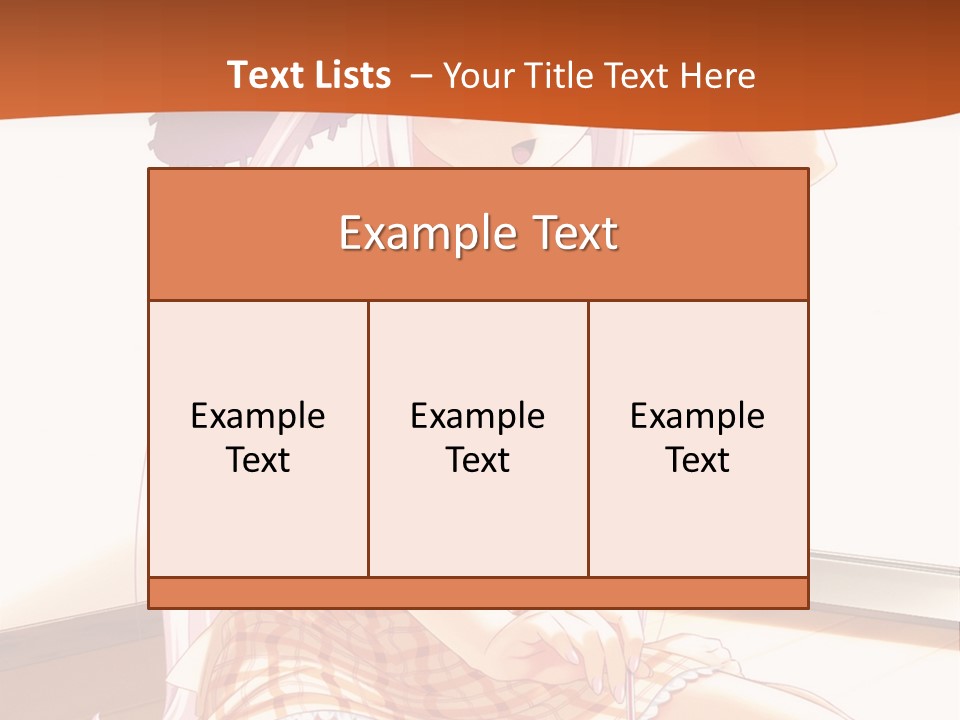 A Woman Sitting On The Floor With A Hat On Her Head PowerPoint Template