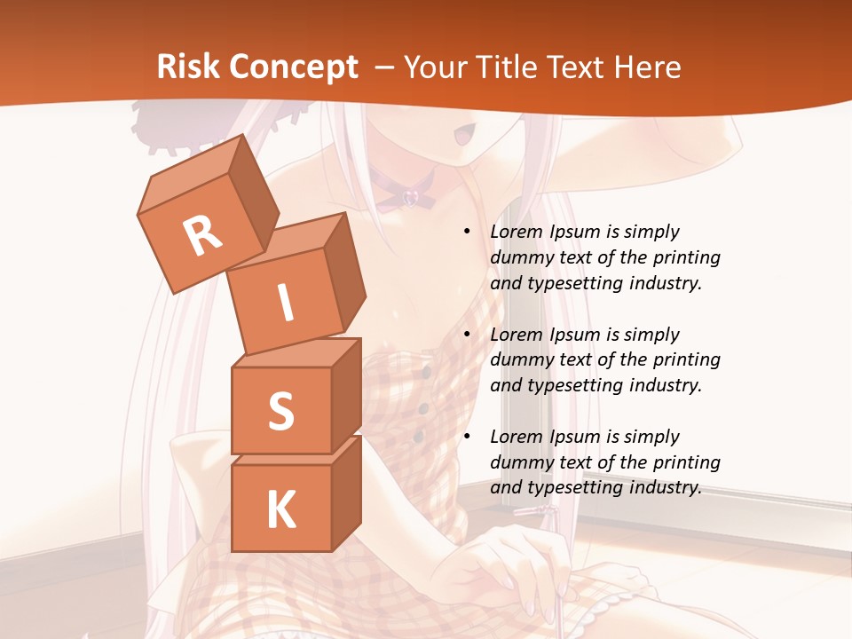 A Woman Sitting On The Floor With A Hat On Her Head PowerPoint Template