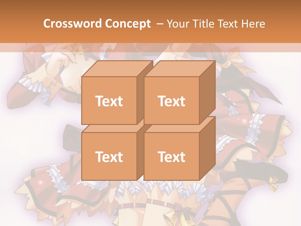 A Woman In A Red Dress With A Horn In Her Hand PowerPoint Template