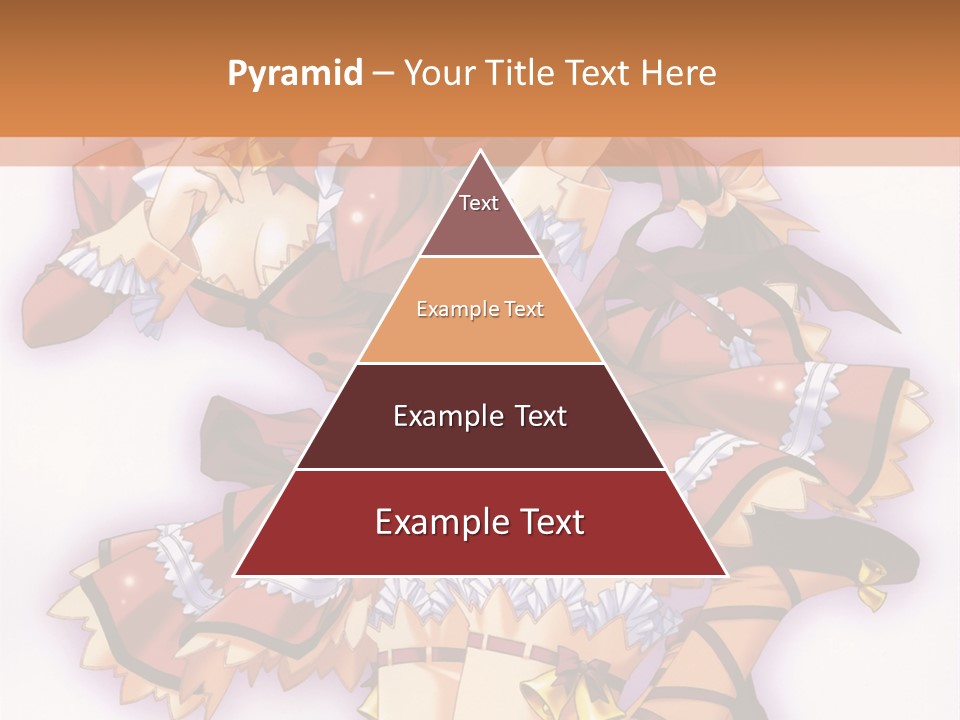 A Woman In A Red Dress With A Horn In Her Hand PowerPoint Template