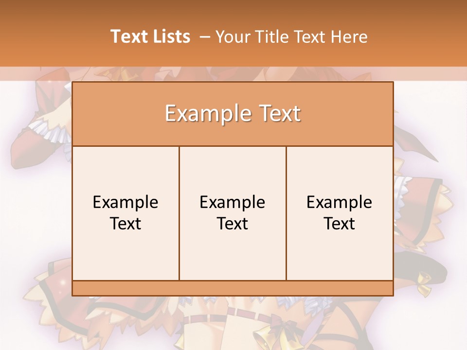 A Woman In A Red Dress With A Horn In Her Hand PowerPoint Template