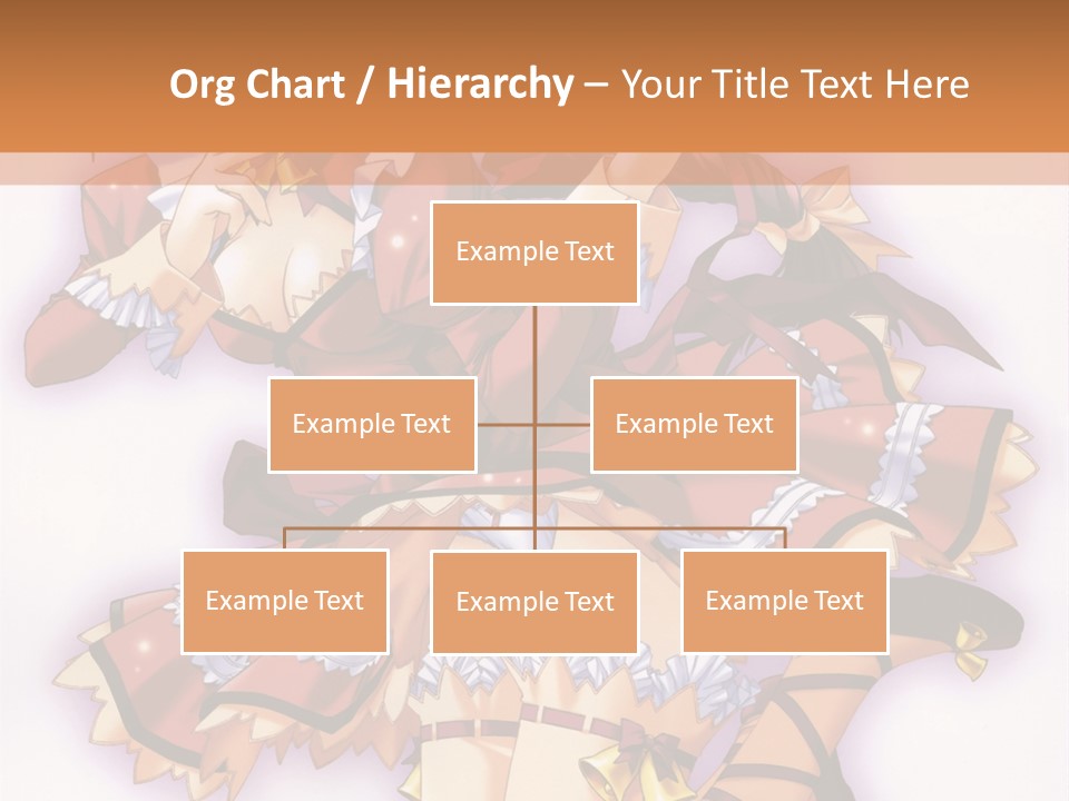 A Woman In A Red Dress With A Horn In Her Hand PowerPoint Template