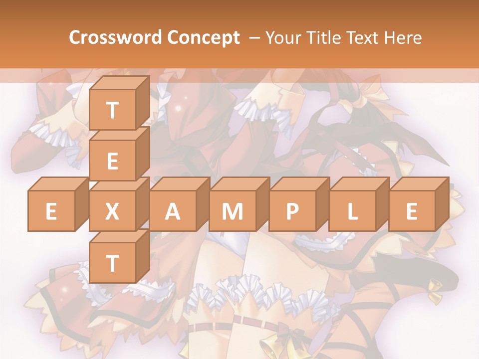 A Woman In A Red Dress With A Horn In Her Hand PowerPoint Template