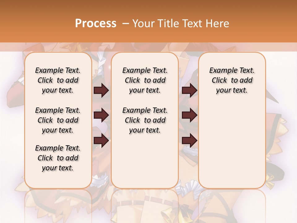 A Woman In A Red Dress With A Horn In Her Hand PowerPoint Template