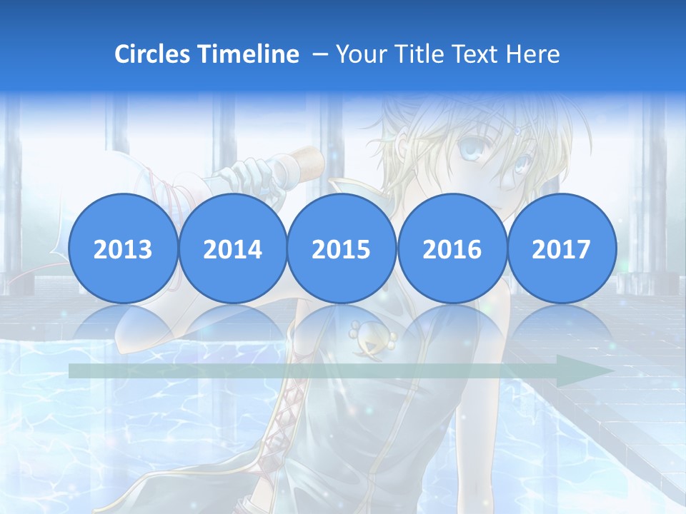 A Man In A Blue Dress Holding A Tennis Racquet PowerPoint Template