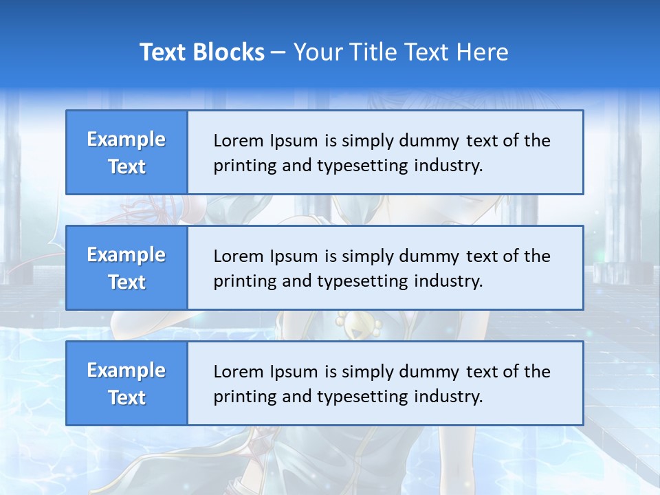 A Man In A Blue Dress Holding A Tennis Racquet PowerPoint Template