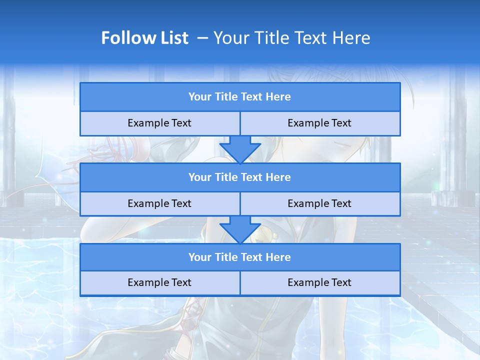 A Man In A Blue Dress Holding A Tennis Racquet PowerPoint Template