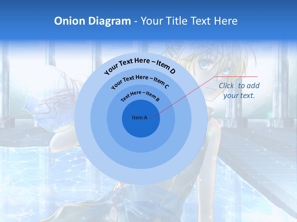 A Man In A Blue Dress Holding A Tennis Racquet PowerPoint Template