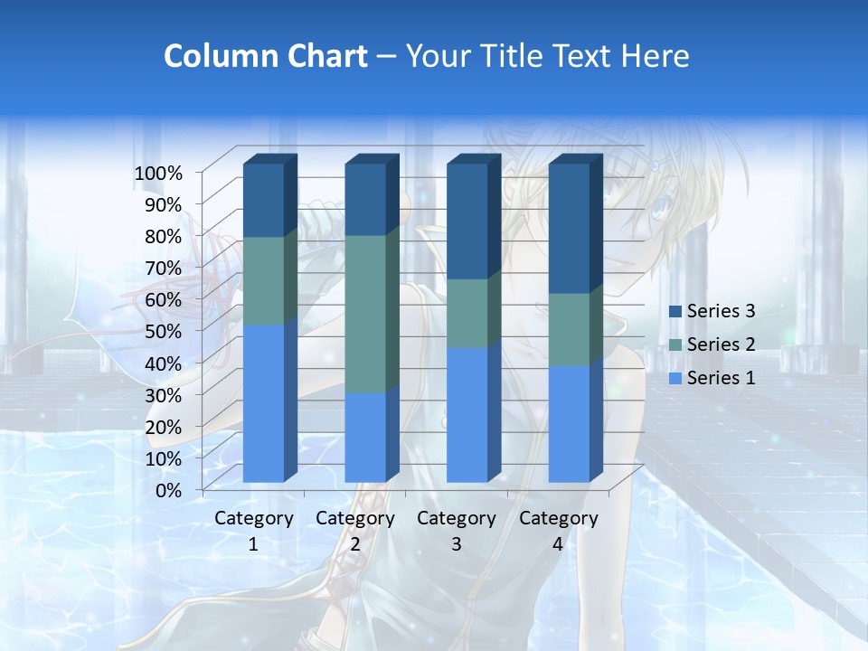 A Man In A Blue Dress Holding A Tennis Racquet PowerPoint Template