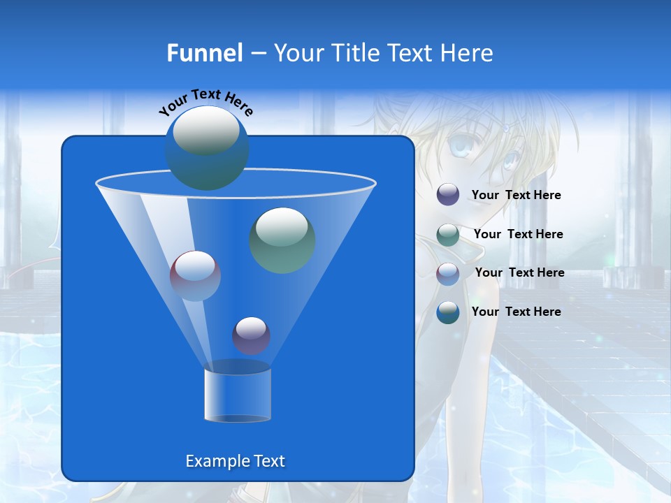 A Man In A Blue Dress Holding A Tennis Racquet PowerPoint Template
