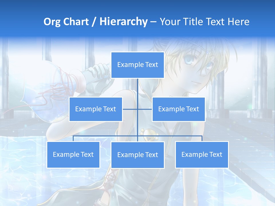 A Man In A Blue Dress Holding A Tennis Racquet PowerPoint Template