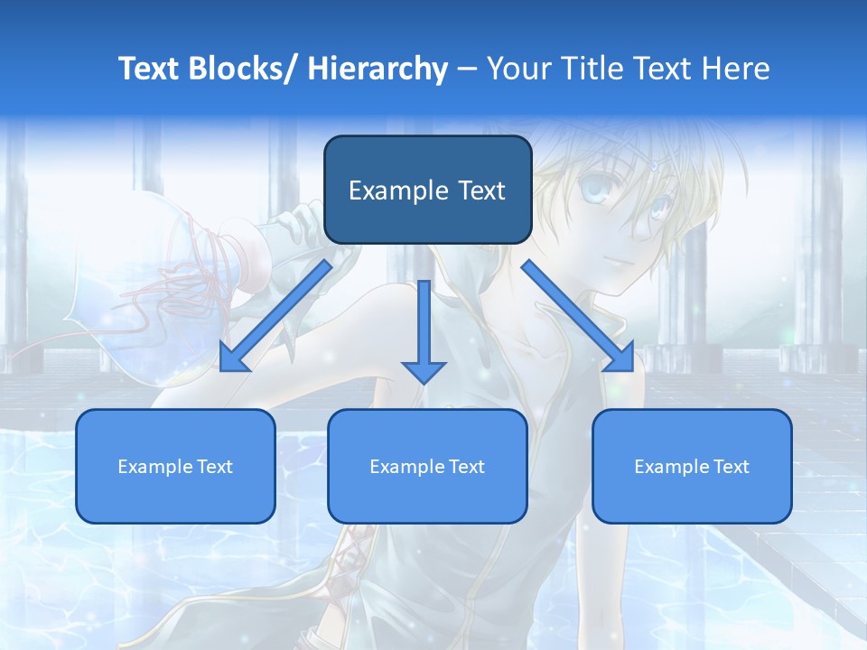 A Man In A Blue Dress Holding A Tennis Racquet PowerPoint Template