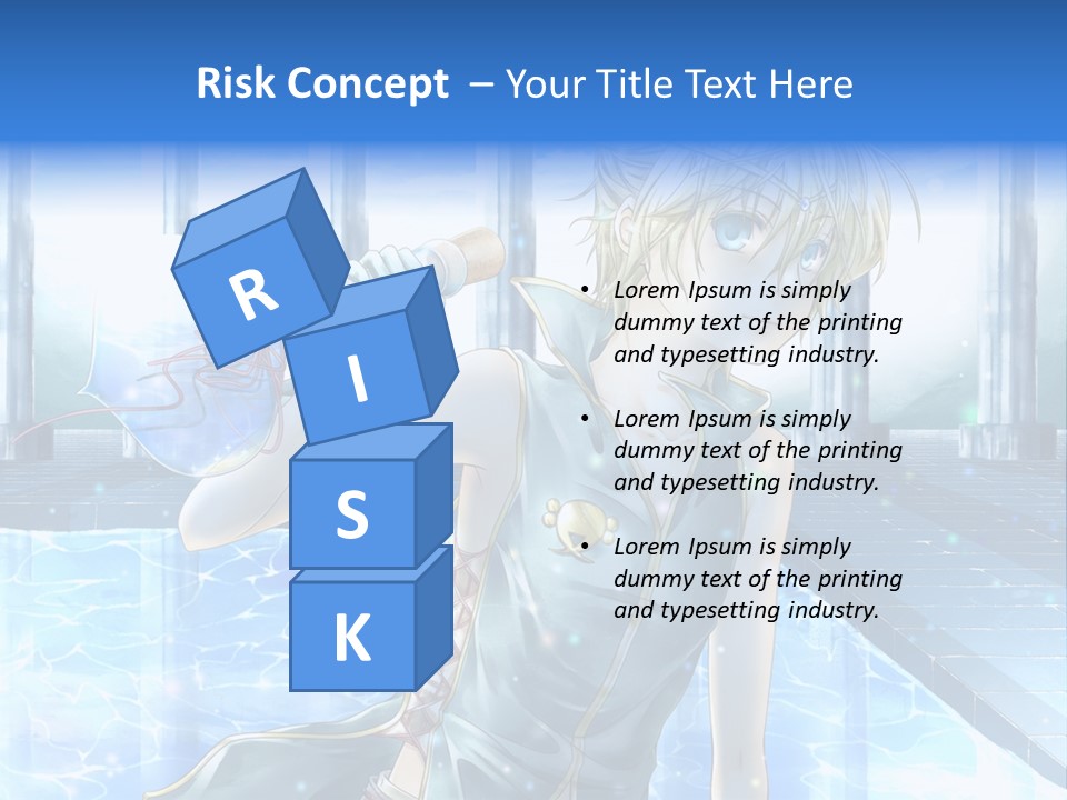 A Man In A Blue Dress Holding A Tennis Racquet PowerPoint Template